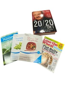 Excellent Diet Books, set of five, Great Condition